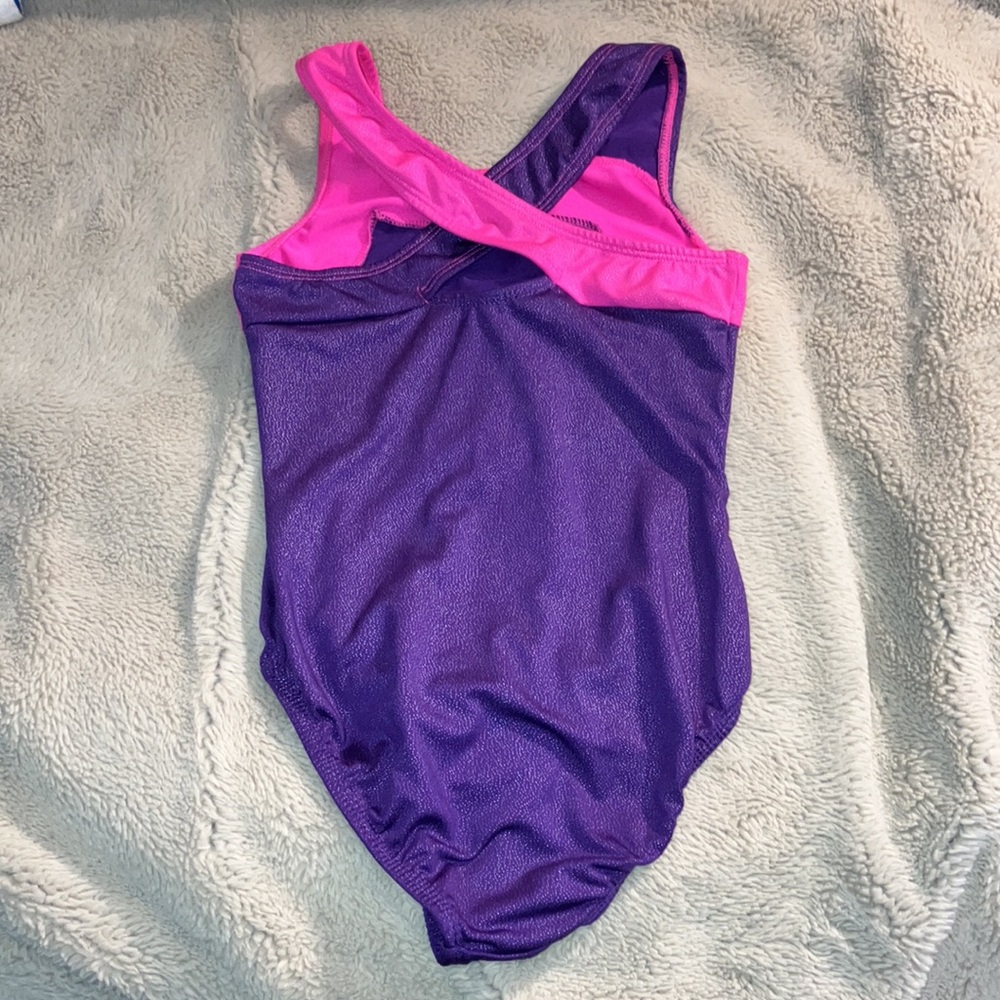 🎉4 for $20 Freestyle Gymnastics Leotard, Size Medium (7/8) - Picture 2 of 4